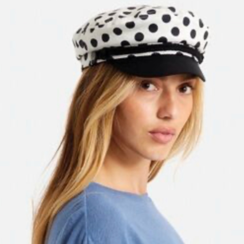 Brixton Ashland Cap Polka Dot - L